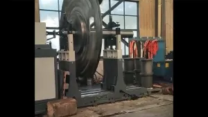 Горизонтальный балансировочный станок на жестких опорах YYW-5000 (карданный привод) (Ø2500 мм, до 5000 кг)