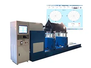 Балансировочный станок с жесткой опорой YYWQ-5000 (комбинированный привод)